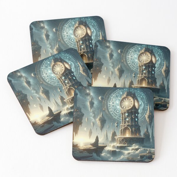 Item preview, The Clock Tower of Eternity designed and sold by Cosmic Cartographers.