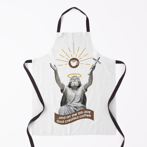 Item preview, God creates coffee designed and sold by AnanakiArt.