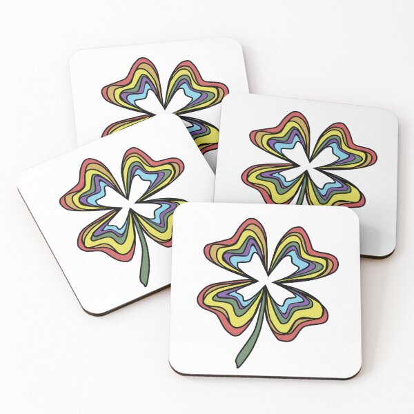 Item preview, St Patricks Day Rainbow Shamrock designed and sold by Leufia.
