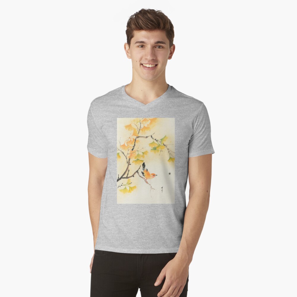 Item preview, V-Neck T-Shirt designed and sold by mingjan.