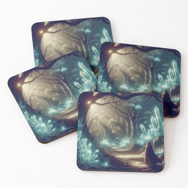 Item preview, Whispers of the Crystal Forest designed and sold by Cosmic Cartographers.