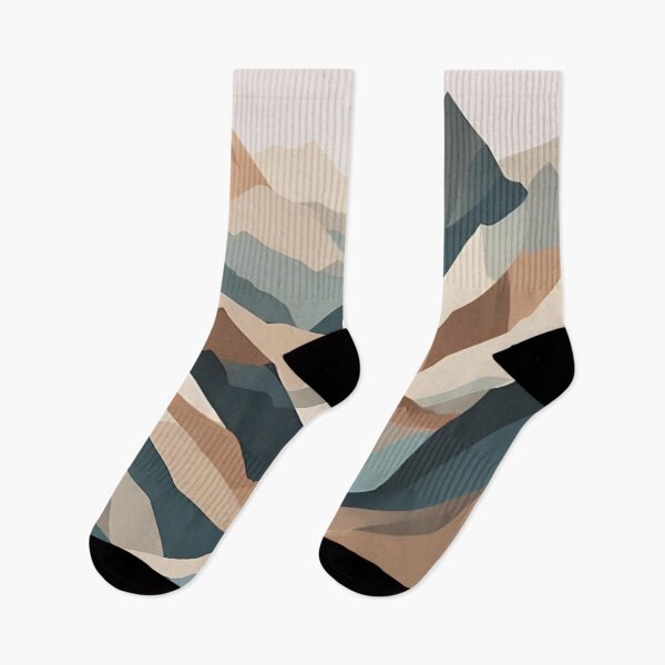 Item preview, Abstract, Minimalist Fantasy Pattern of Mountains designed and sold by Gaborai.