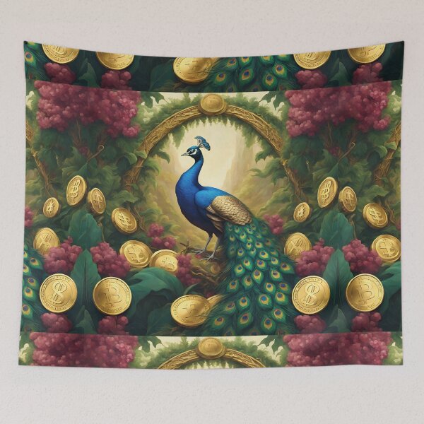 Item preview, Copy of NFT's Peacock, Crypto Jungle, Millionaire Lifestyle, Golden Octopus, Ruby designed and sold by Sugar Wisdom .