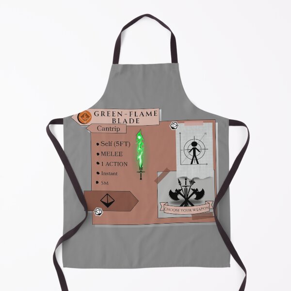 Item preview, Green-Flame Blade designed and sold by Marissa Brown.