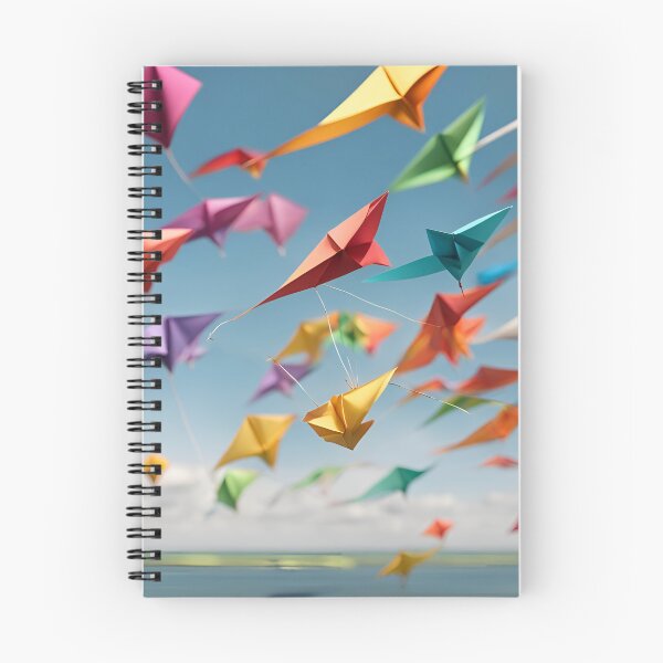 Item preview, Origami Art - Dancing Colours in the Wind: A Symphony of Kites Soaring High designed and sold by ArtfulFolds.
