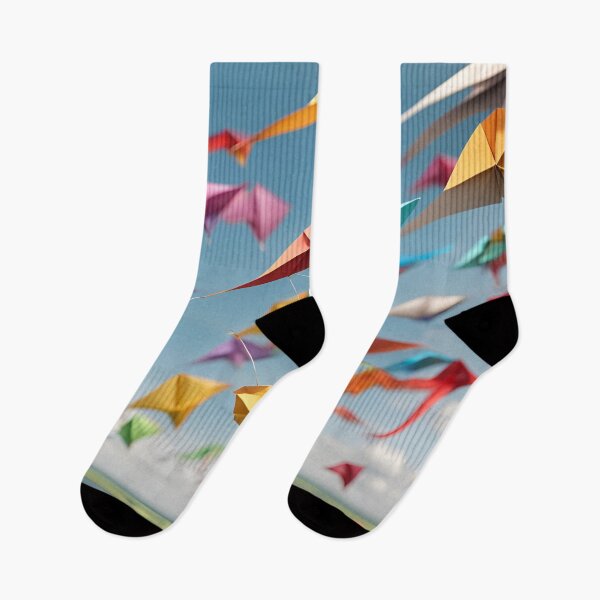 Item preview, Origami Art - Dancing Colours in the Wind: A Symphony of Kites Soaring High designed and sold by ArtfulFolds.