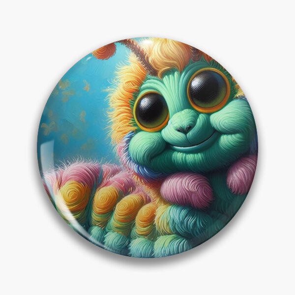 Item preview, Swirling splendor of color: the bizarre caterpillar designed and sold by Girih.