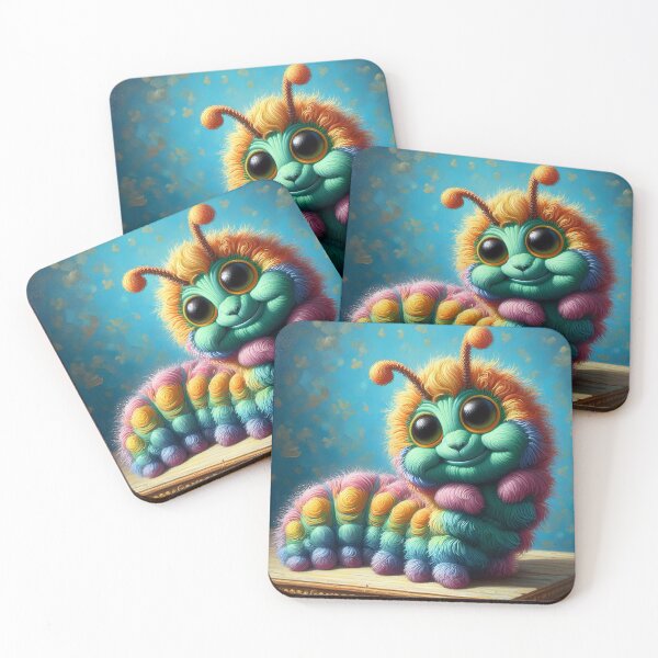 Item preview, Swirling splendor of color: the bizarre caterpillar designed and sold by Girih.