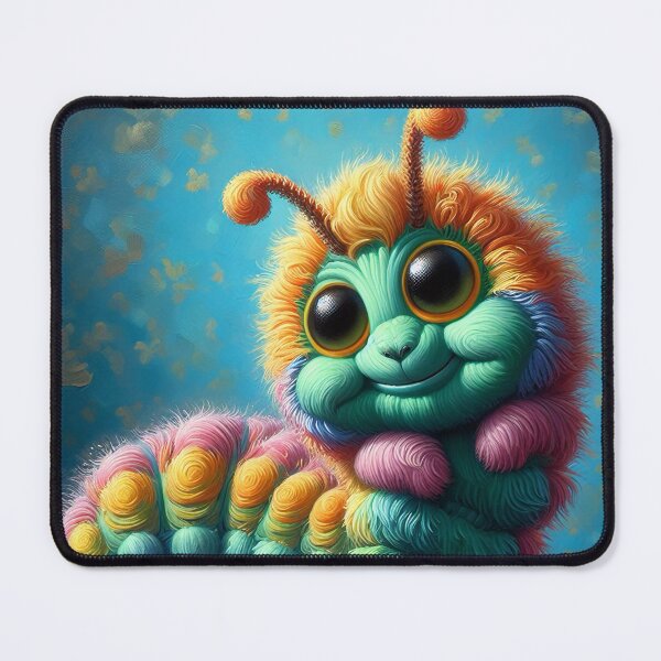 Item preview, Swirling splendor of color: the bizarre caterpillar designed and sold by Girih.