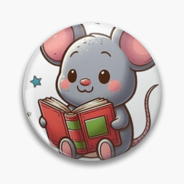 Item preview, Back to school mouse reading books designed and sold by Culmika.