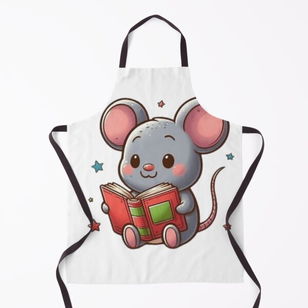 Item preview, Back to school mouse reading books designed and sold by Culmika.