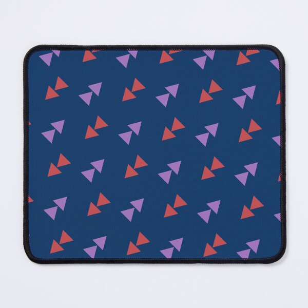 Item preview, Red & Purple Triangle Arrows Repeating Blue Boundless Decor designed and sold by Alchemy-A-La-G.