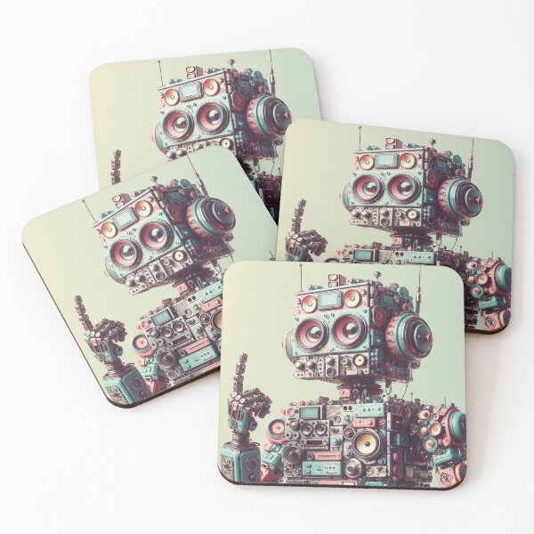 Item preview, analog robot designed and sold by LadyAiny.