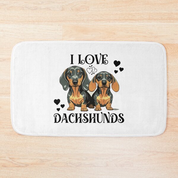 Item preview, I Love Dachshund designed and sold by PetSafari.