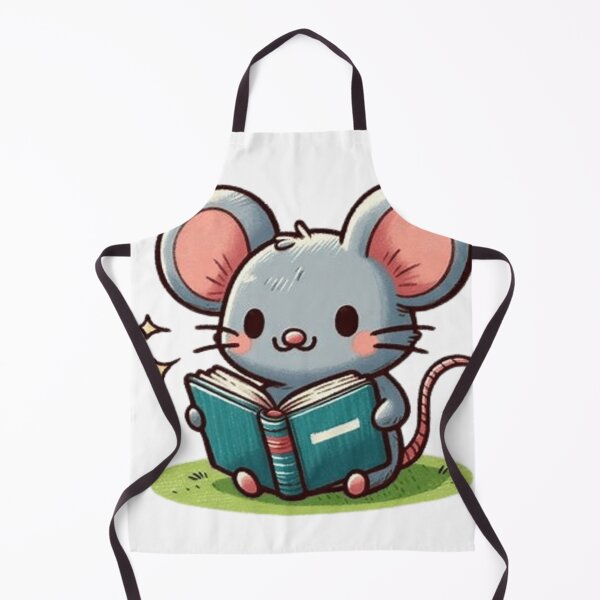 Item preview, Back to school mouse reading books designed and sold by Culmika.