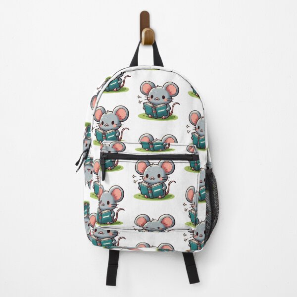 Item preview, Back to school mouse reading books designed and sold by Culmika.
