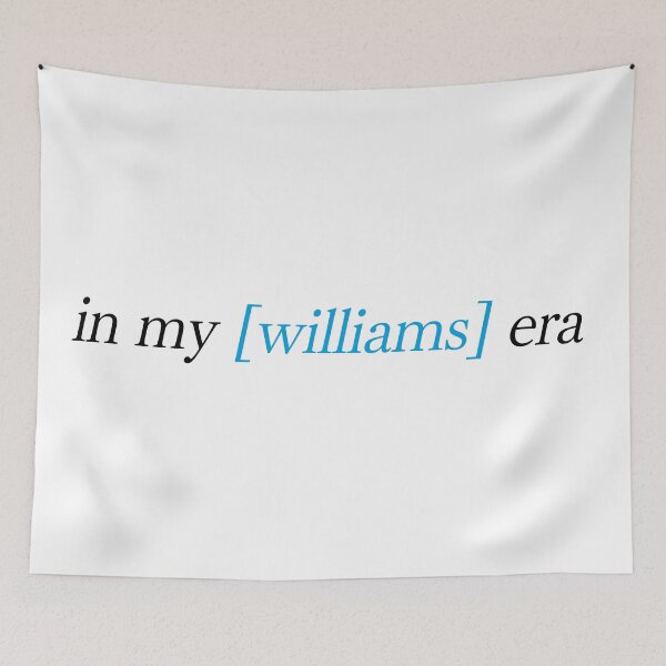 Item preview, in my williams era sticker designed and sold by formulafinn.