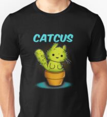 Catcus Shirt - Cat Cactus Gift Unisex T-Shirt