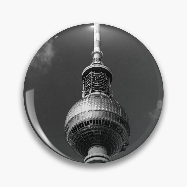 Item preview, Berlin TV Tower in black and white designed and sold by imerxh.