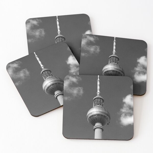 Item preview, Berlin TV Tower in black and white designed and sold by imerxh.