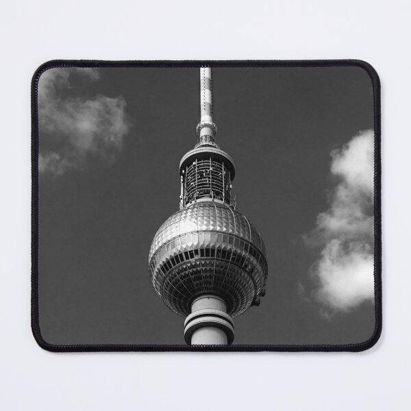 Item preview, Berlin TV Tower in black and white designed and sold by imerxh.