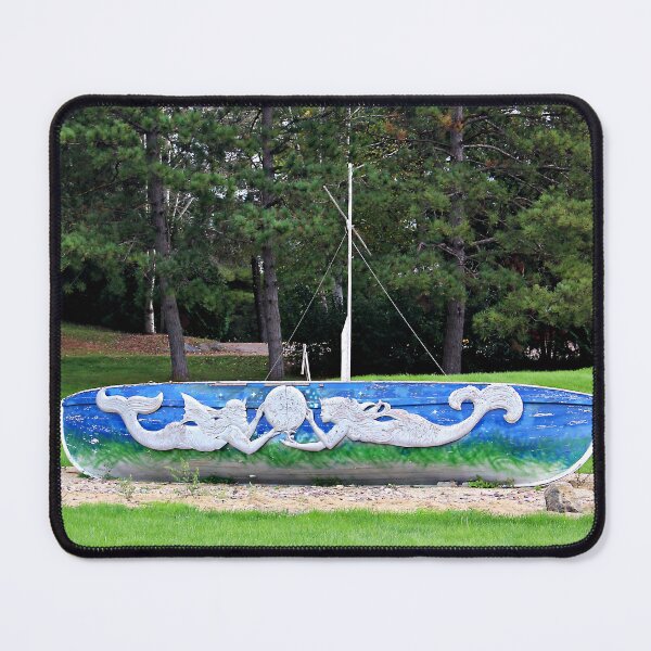 Item preview, Mermaid and Merman on the Lawn designed and sold by Martha Sherman.