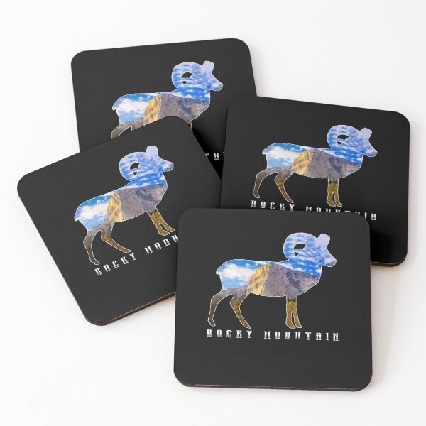 Item preview, Rocky Mountain Goat Landscape designed and sold by PNGShop.
