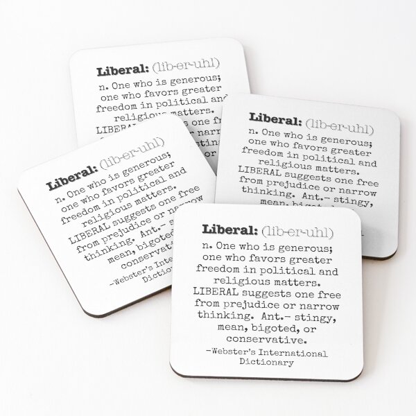 Item preview, Liberal (Definition) designed and sold by LyndaNoel Design.