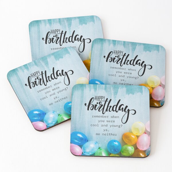Item preview, Timeless Laughter: Hilarious Birthday Card for That 'Cool' and 'Young' Friend designed and sold by Meg Mango.