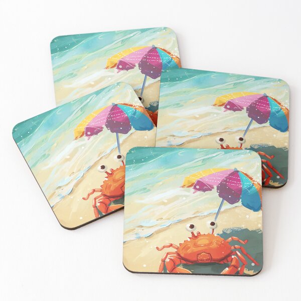 Item preview, Crabby Beach Days designed and sold by cute-animals99.