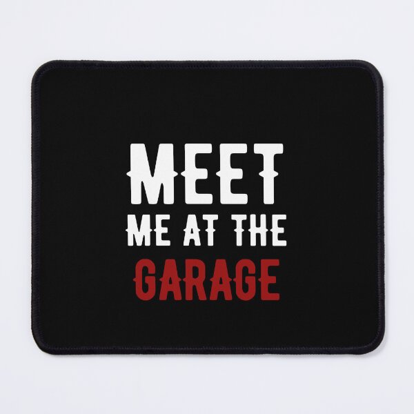 Item preview, Meet Me at the Garage red designed and sold by Weknes.