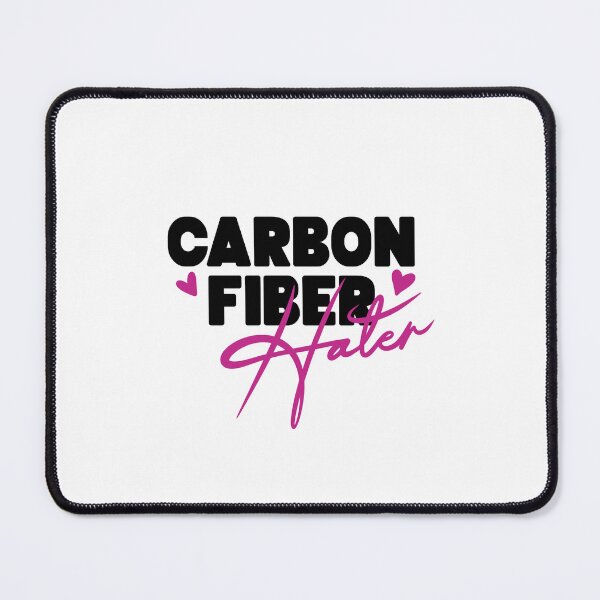 Item preview, Cute carbon fiber hater designed and sold by GabbasGallery.