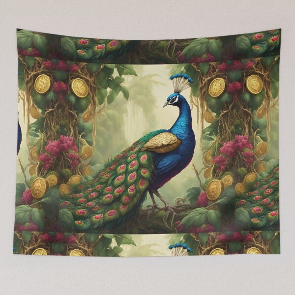 Item preview, Copy of NFT's Peacock, Crypto Jungle, Millionaire Lifestyle, Golden Octopus, Ruby designed and sold by Sugar Wisdom .