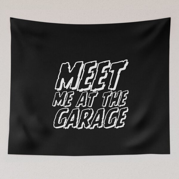 Item preview, Meet Me at the Garage designed and sold by Weknes.