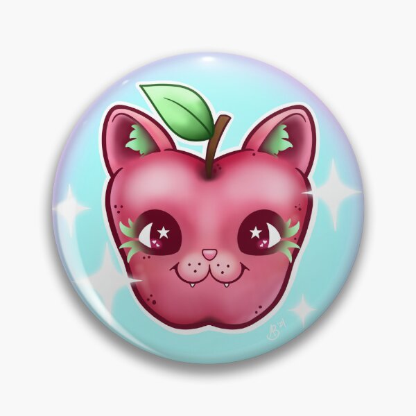 Item preview, Apple Kitty designed and sold by AlyBMonster.