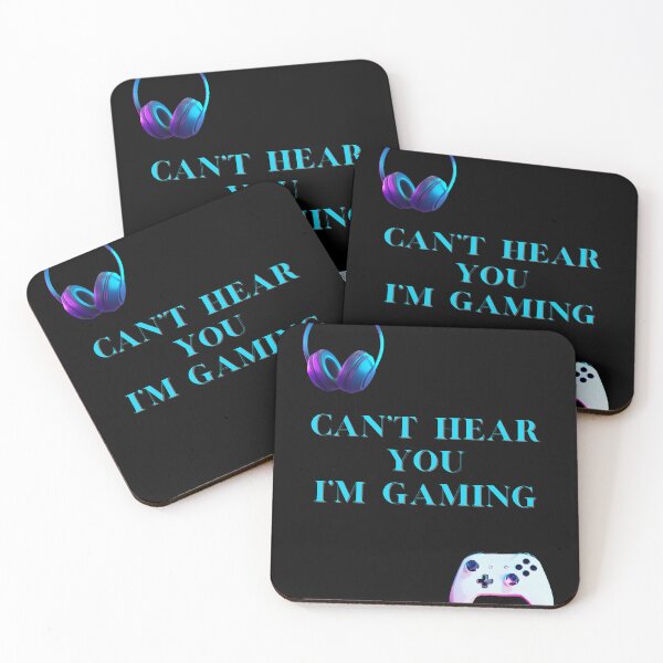 Item preview, Can't hear you I'm gaming designed and sold by Cookie Monster Designs.