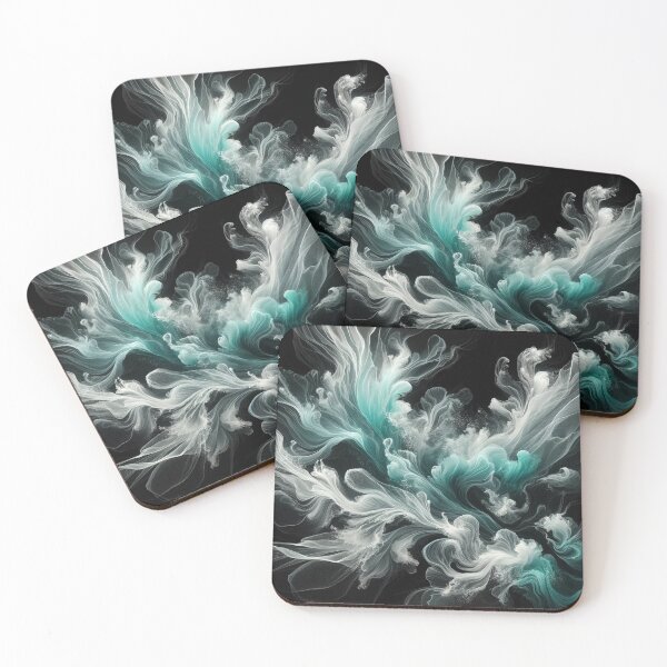 Item preview, Ethereal Turquoise Whispers designed and sold by CardsStudio.