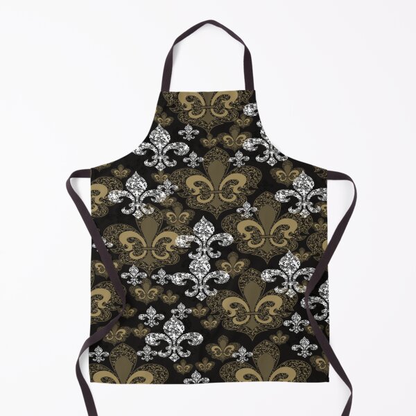 Item preview, Fleur De Lis Black and Gold designed and sold by BerryBerryBaby.
