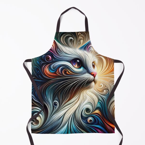 Item preview, Mystical Whimsy Abstract Visions of Feline Fantasy designed and sold by ArtComixHaven.