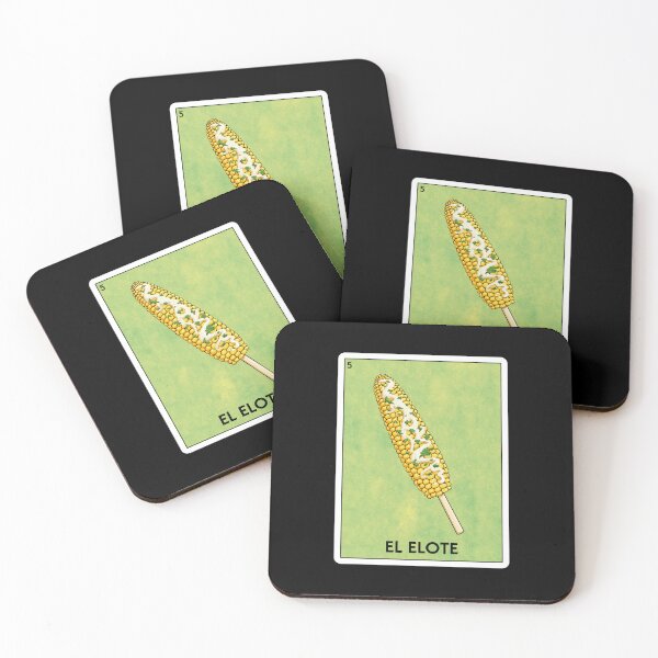 Item preview, El Elote Mexican Lottery Card Parody Street Corn On The Cob designed and sold by PNGShop.