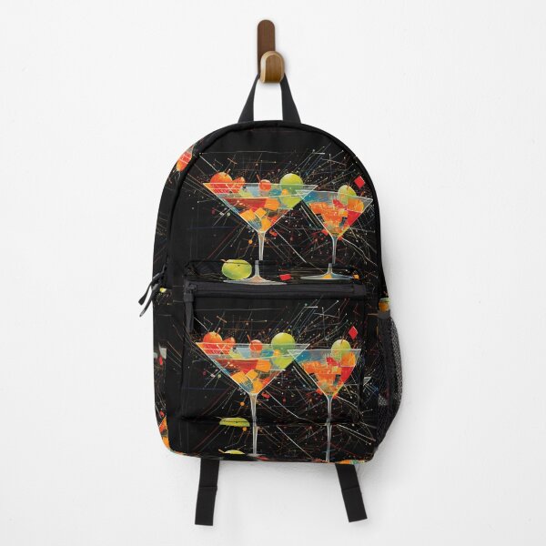 Item preview, Appletini Sip and Swirl- A Symphony of Colors in Martini Bliss Generative AI designed and sold by OlfactoART Studio.