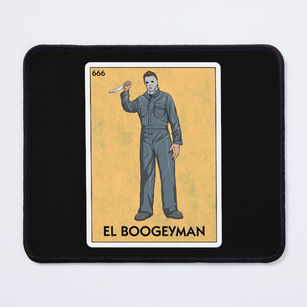 Item preview, El Boogey Man Mexico Lottery Card Scary Halloween designed and sold by PNGShop.