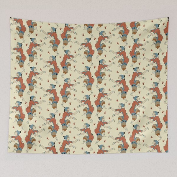 Item preview, Minoan Saffron Gatherer Pattern designed and sold by Aeterna Prints.