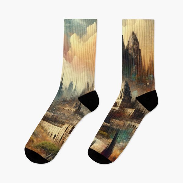 Item preview, Echoes of Eternity The Timeless Majesty of an Ancient City designed and sold by ArtComixHaven.