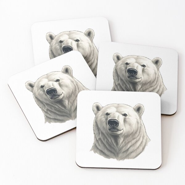 Item preview, Cute Polar Bear Art Gifts For Animal Lovers, and Baby Polar Bear Lovers  designed and sold by Cuteanimalgifts.
