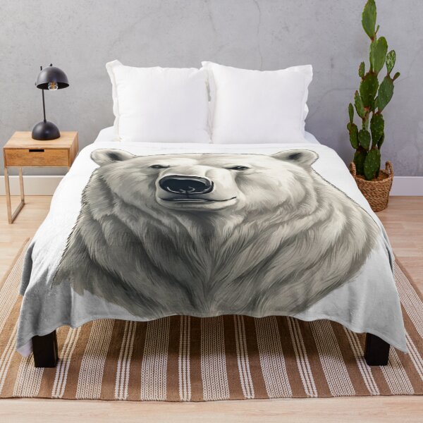 Item preview, Cute Polar Bear Art Gifts For Animal Lovers, and Baby Polar Bear Lovers designed and sold by Cuteanimalgifts.