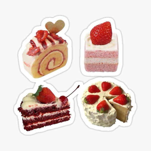 Item preview, cake sticker pack! designed and sold by dietmoutndew.