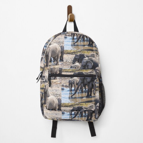 Item preview, Namibia. Etosha National Park. Elephants at a Waterhole. designed and sold by vadim19.