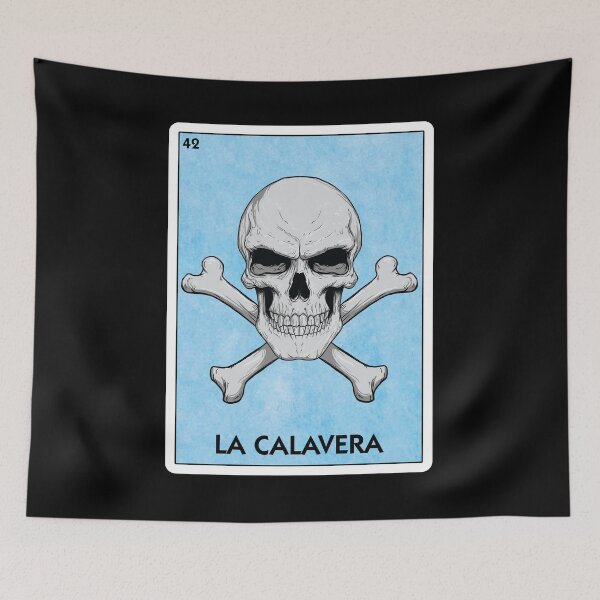 Item preview, La Calavera Skull Bones Lotery Card Mexican Bingo designed and sold by PNGShop.