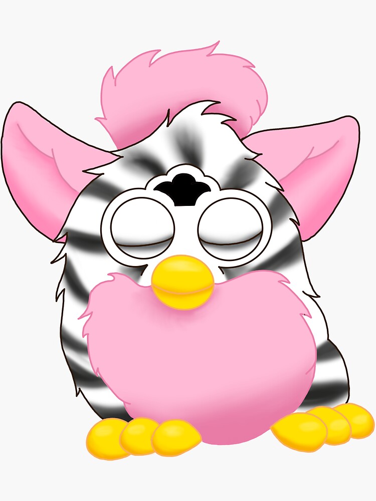 Store Furby zebra